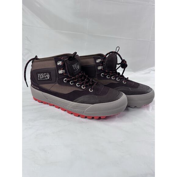 Vans MTE Half Cab Gore-Tex Brown Comfort Ultracushion Insulated Men 8.5 Women 10 - Picture 12 of 12